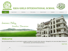Tablet Screenshot of iginternationalschool.com